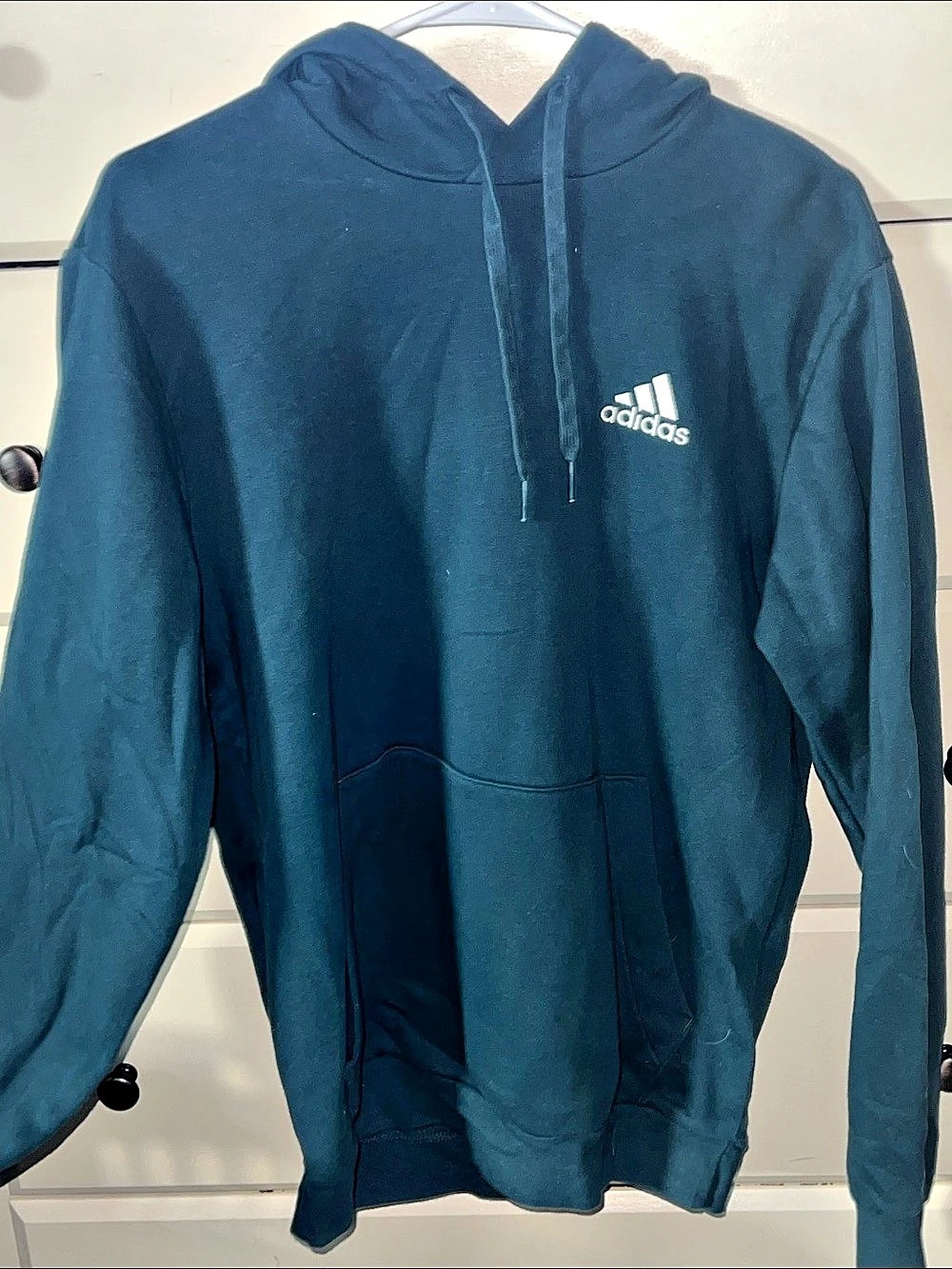 adidas Blue Hoodie Size Medium